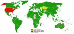 paesi aderenti al protocollo di Kyoto