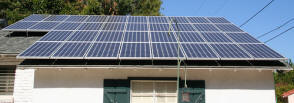 Impianto fotovoltaico tetto obliquo